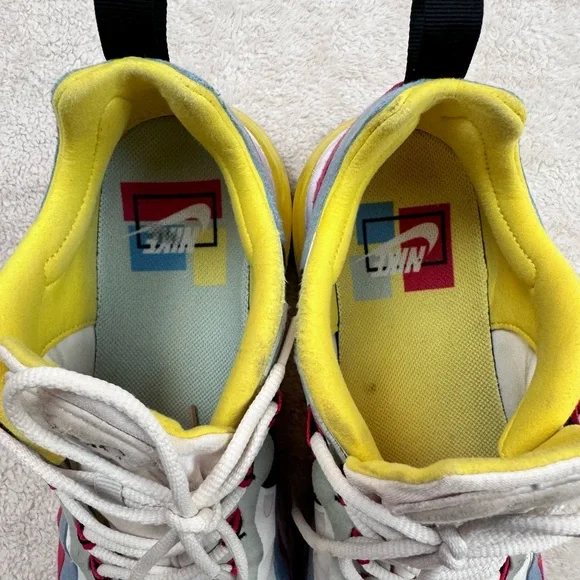 Nike Womens Air Max 270 React Blue Red Athletic Shoes Sneaker AT6174-002 Size 9 - Picture 5 of 8